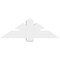 Ekena Millwork Redmond Architectural Grade PVC Gable Bracket, 48"W x 16"H x 6"D x 6"F, 8/12 Pitch GBP048X16X0606RED00 - alternate 2